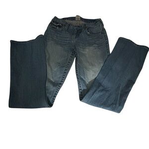 Boys Size 14 True Religion Blue Flare Wide Leg Jeans